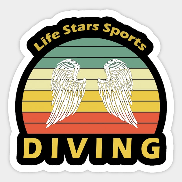 Sport Diving Sticker by Hastag Pos